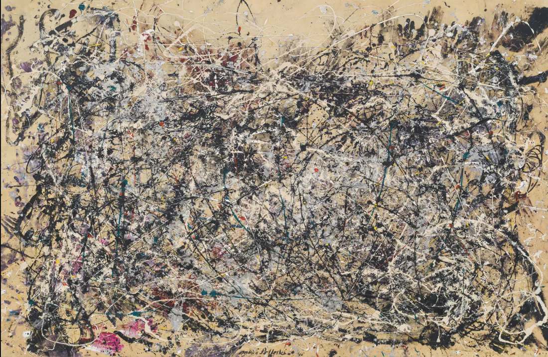 Título: Number 1A, 1948 Autor: Jackson Pollock
